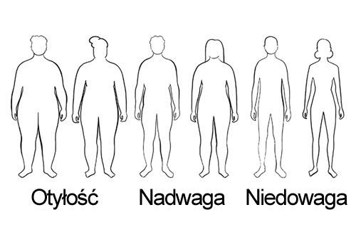 Otyłość, nadwaga i niedowaga